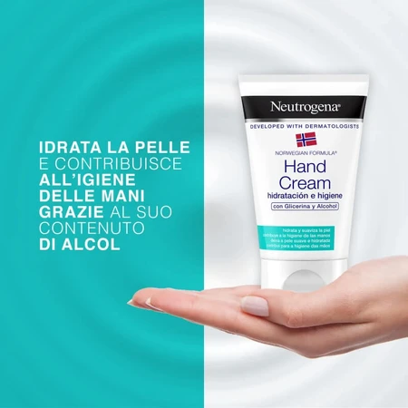 Neutrogena Feuchtigkeitsspendende und desinfizierende Handcreme, 50 ml