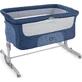 Cuna Chicco Next 2 Me Dream Mini, azul marino, a partir de 0 meses