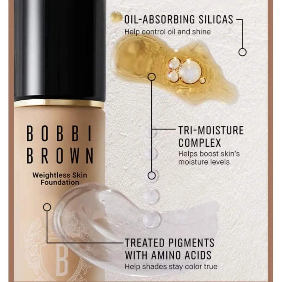 Bobbi Brown Weightless Skin Foundation - Matte foundation SPF 15 - Warm Sand