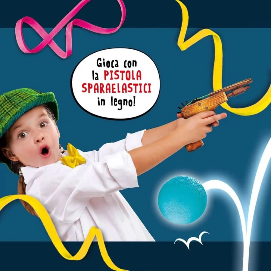 Lisciani I'm a Genius: The Science of Rubber Bands - Science Game