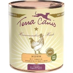 Terra Canis Classic Poulet - Aliment complet pour chiens adultes de poids normal, 800 g