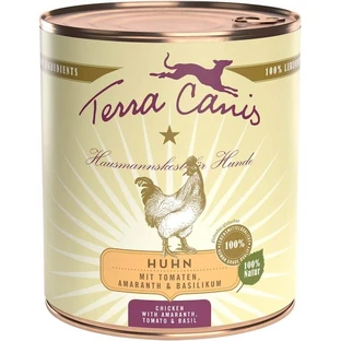Terra Canis Classic Poulet - Aliment complet pour chiens adultes de poids normal, 800 g