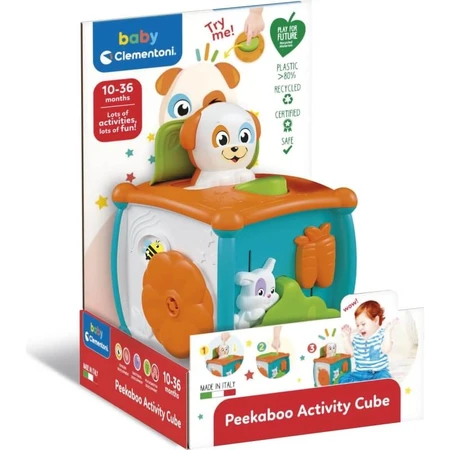 Clementoni Peekaboo - Juego del cubo de actividades