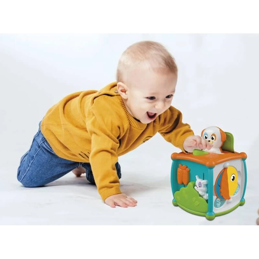 Clementoni Peekaboo - Juego del cubo de actividades