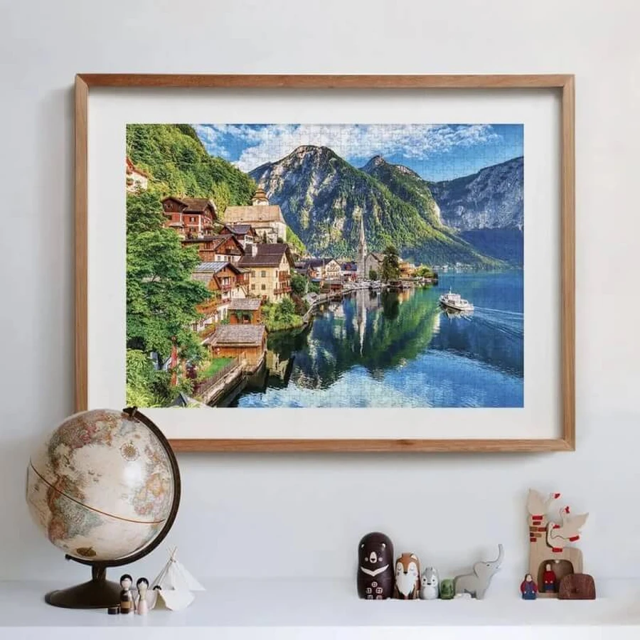 Clementoni Hallstatt 31687 - Puzzle de 1 500 pièces pour adultes