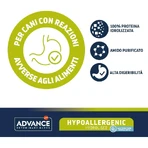 Advance Veterinary Diets Hypoallergenic – Alleinfuttermittel für erwachsene Hunde mit Nahrungsmittelunverträglichkeiten, 10 kg