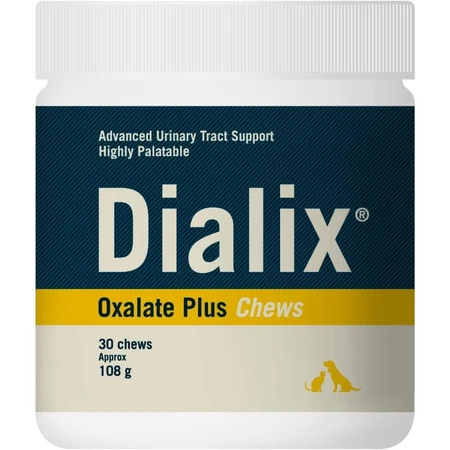 Vetnova Dialix Oxalate Plus Hígado de cerdo - Alimento complementario para la salud urinaria, 108 g