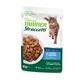 Natural Trainer Straccetti Adult Thon & Légumes - Aliment complet pour chats adultes, 85 g