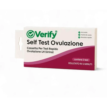 Verify Ovulation Self-Test - Rapid LH Ovulation Test (Urine)