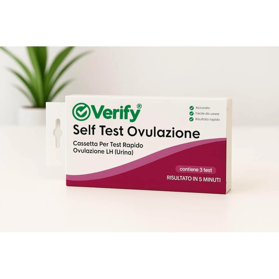 Verify Ovulation Self-Test - Rapid LH Ovulation Test (Urine)