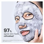 Dr.jart+ Dermask Pore-Tightening Solution - Mascarilla purificante e hidratante efervescente con carbón vegetal para poros dilatados, 25 g