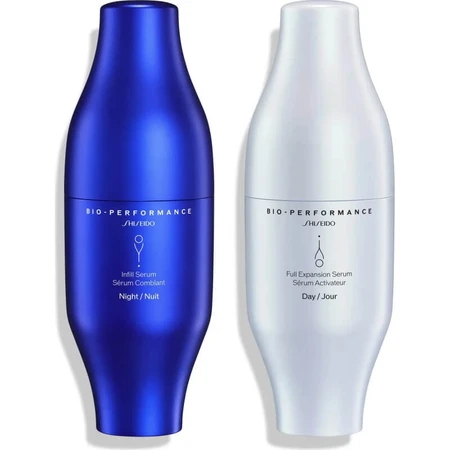Shiseido Bio-Performance Skin Filler-serums – 2-staps anti-aging-serums, 30 ml + 30 ml