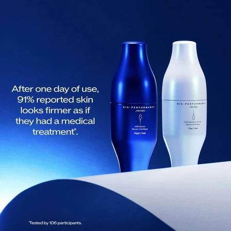 Shiseido Bio-Performance Skin Filler-serums – 2-staps anti-aging-serums, 30 ml + 30 ml