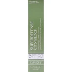 Clinique Face Sunscreen SPF 50 Super Defense City Block Fluid, High Protection, 40 ml