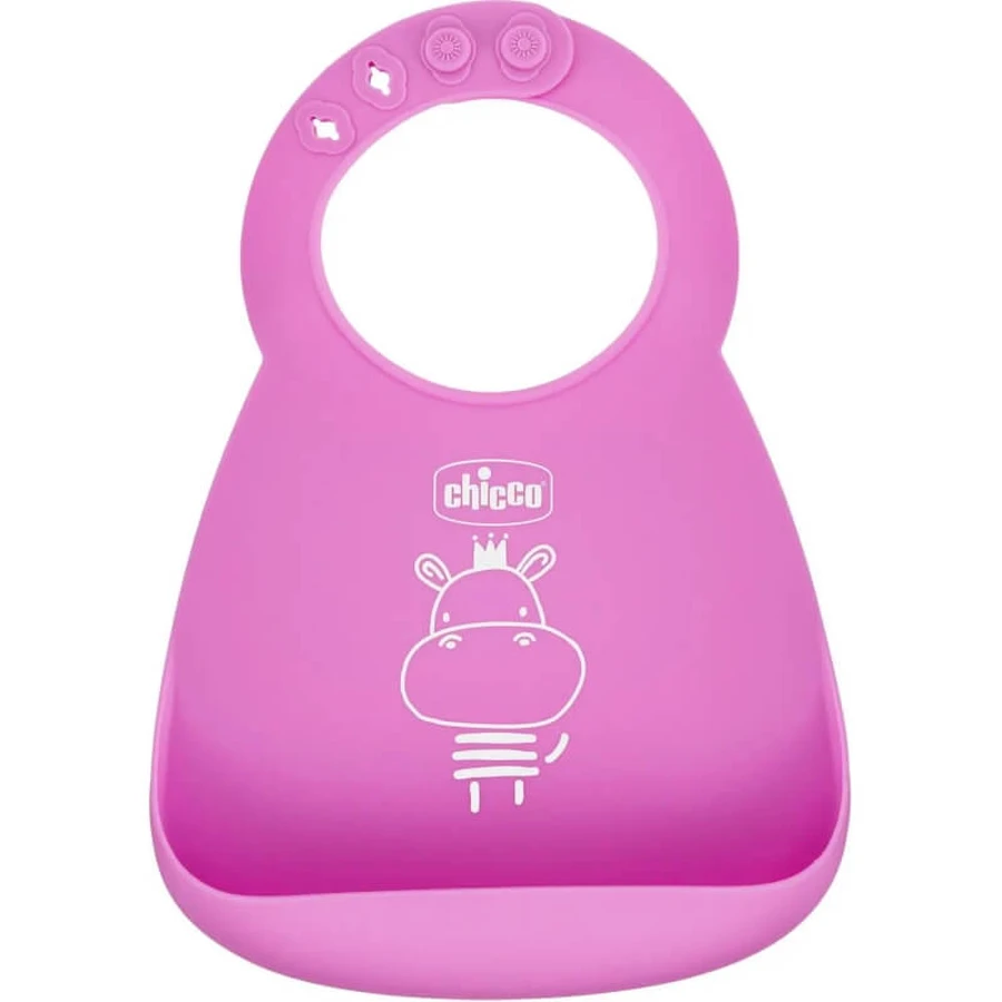 Chicco Easy Start - Silicone Weaning Meal Set 6m+ - Pink