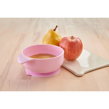 Chicco Easy Start - Silicone Weaning Meal Set 6m+ - Pink