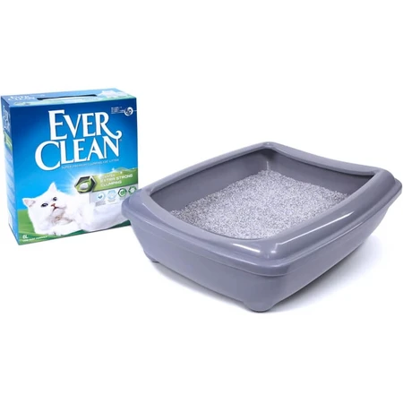 Wonderfood Ever Clean, arena aglomerante perfumada extra fuerte para gatos, 6 L