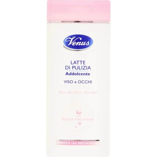 Venus Verzachtende Reinigingsmelk voor gezicht en ogen, 200 ml