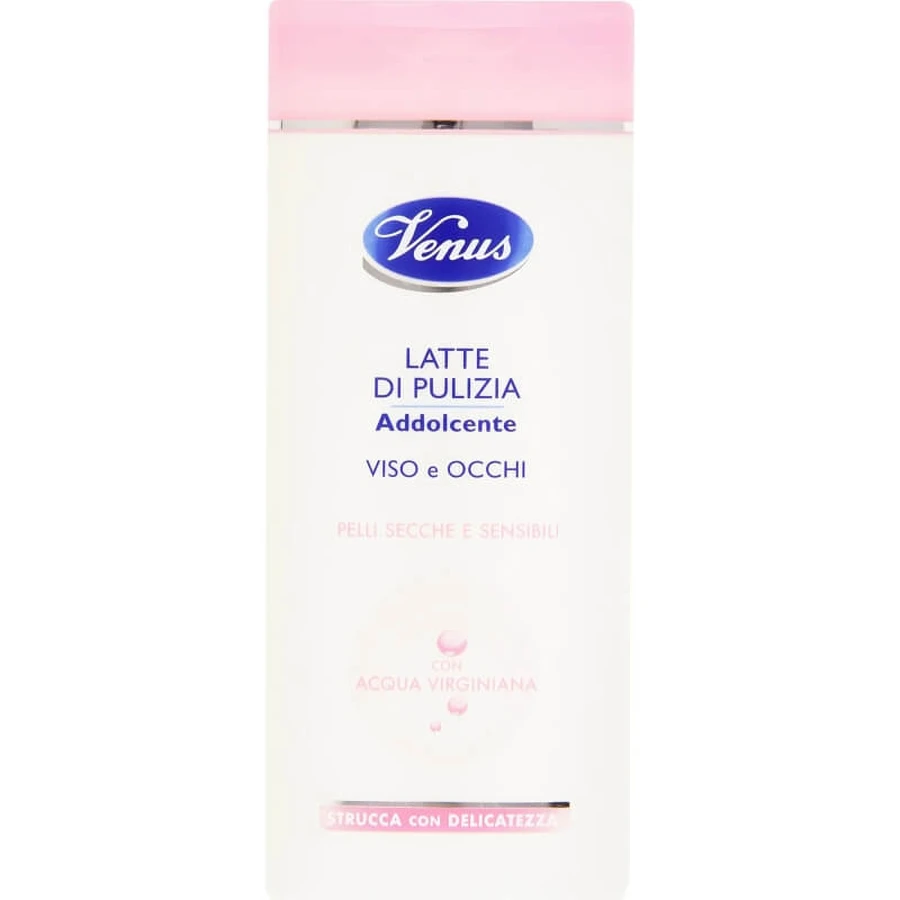Venus Verzachtende Reinigingsmelk voor gezicht en ogen, 200 ml