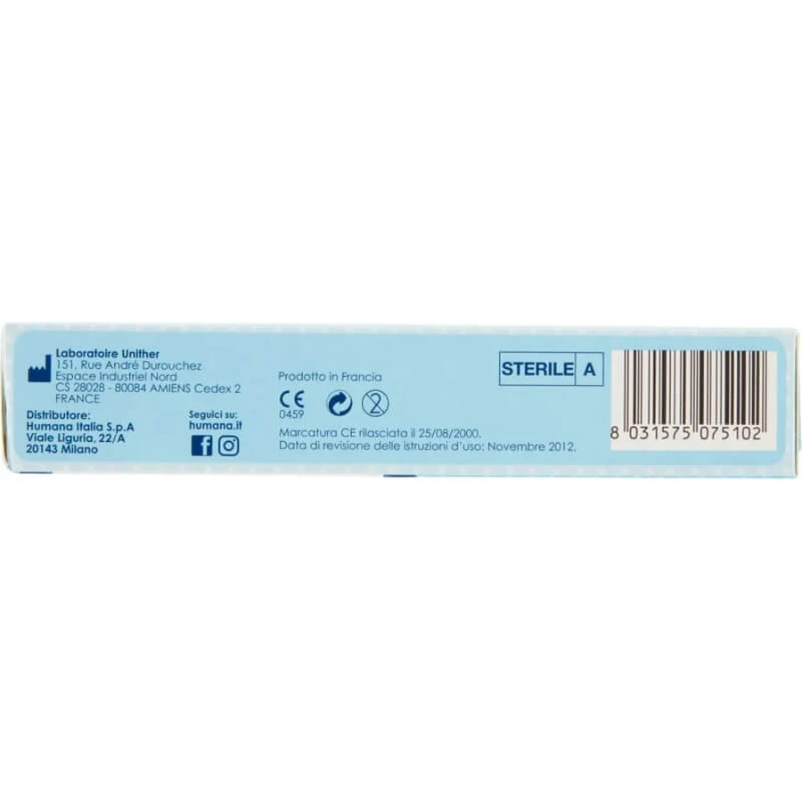 Solution saline Humana - pour l'hygiène nasale et oculaire, 20 flacons de 5 ml chacun