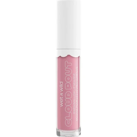 Wet n Wild Cloud Pout Marshmallow Lip Mousse - Liquid Lipstick - Cloud Chaser