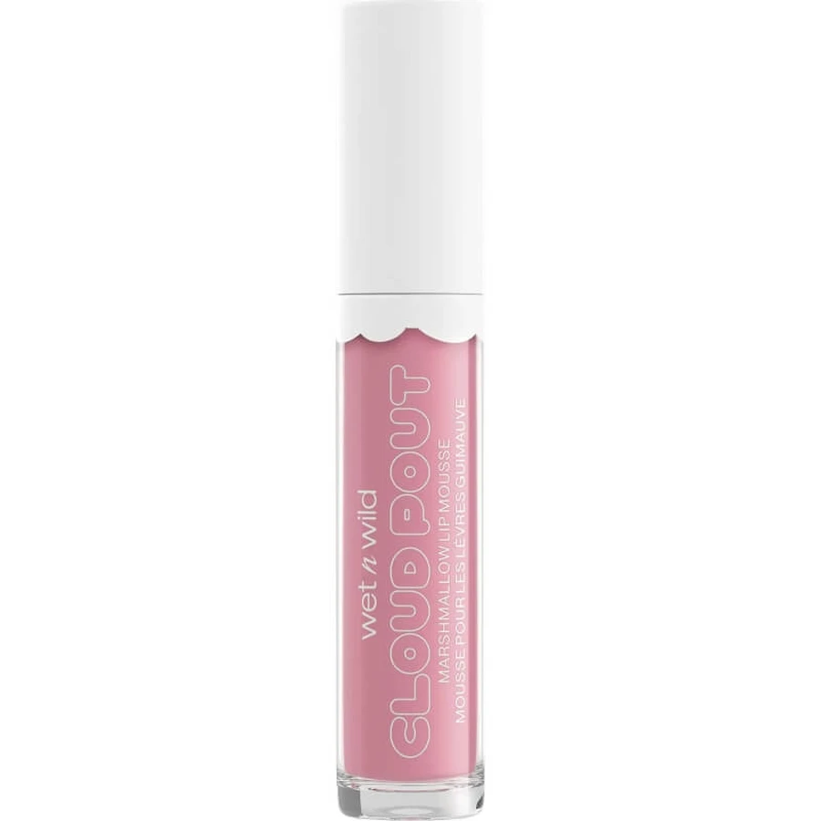 Wet n Wild Cloud Pout Marshmallow Lip Mousse - Liquid Lipstick - Cloud Chaser