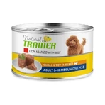Natural Trainer Adult Small &amp; Toy Beef - Aliment complet pour chiens adultes (1 à 10 kg) 150 g