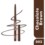 Rimmel Scandaleyes Exaggerate - Crayon pour les yeux rétractable waterproof n° 002, brun chocolat