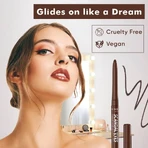Rimmel Scandaleyes Exaggerate - Crayon pour les yeux rétractable waterproof n° 002, brun chocolat