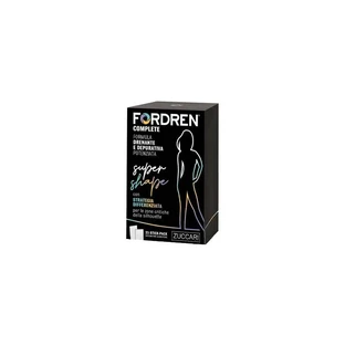 Zuccari Fordren Complete Supershape, 25 Sticks à 10 ml – Nahrungsergänzungsmittel zur Förderung der Flüssigkeitsableitung (beschädigte Verpackung)