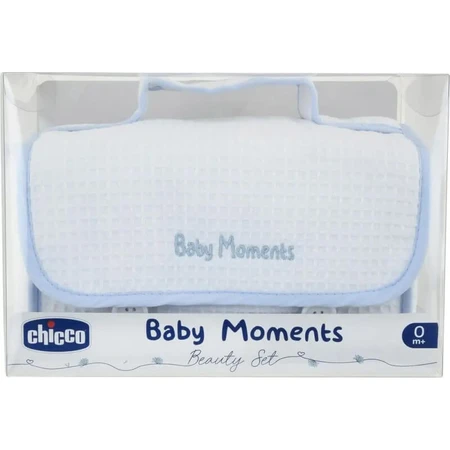Chicco Baby Moments lichtblauwe badset