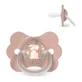 Suavinex Wonder Butterfly - Chupete de silicona SX Pro, de 6 a 18 meses - Rosa