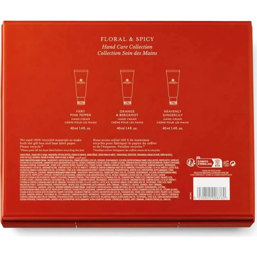 Molton Brown Floral &amp; Spicy - Set de regalo para el cuidado de las manos