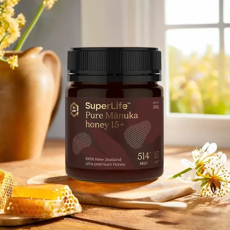 Miel de Manuka UMF15+, MGO514+, 500g, Superlife