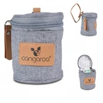 Cangaroo Celio isolierte Schnuller-Tasche – Grau