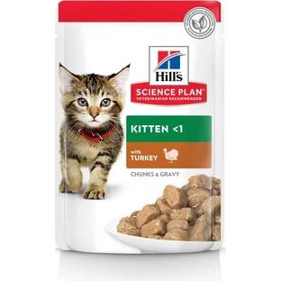 Hill's Kitten - Wet Food for Kittens with Turkey, 85 g