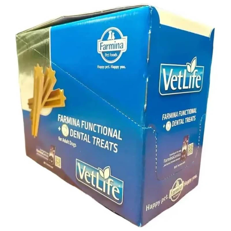 Farmina Vet Life Mini Struvite hondensnacks met spirulina + tandverzorgingssnack – Mini-hondensnacks voor struviet en mondhygiëne, 60 g