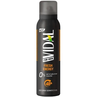 Vidal For Men Fresh Energy - Deodorant Spray 150 ml
