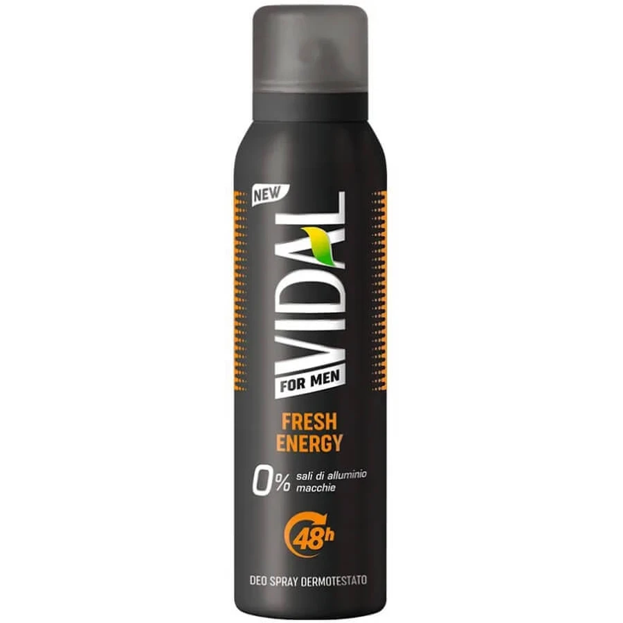 Vidal For Men Fresh Energy - Deodorant Spray 150 ml