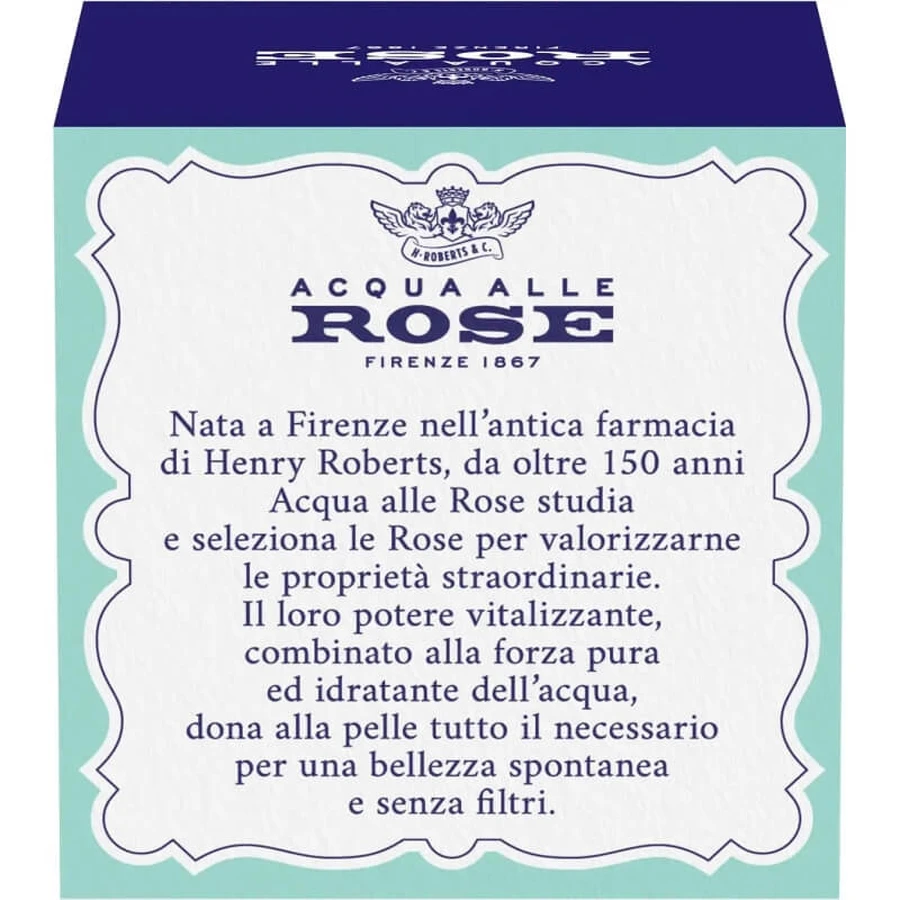 Rozenwater: hydraterende en zuiverende gezichtscrème, 50 ml