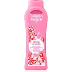 Tulipan Negro Gourmand Intensity Fraise &amp; Crème - Gel de bain hydratant 650 ml