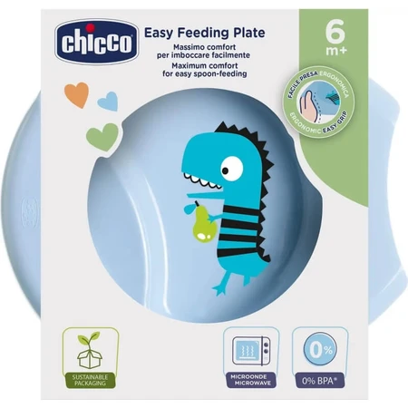 Chicco Easy-Feed kleine kom, blauw, vanaf 6 maanden