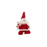 New Star 41700a-x - 17 cm red and white Santa Claus ball ornament