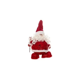 New Star 41700a-x – 17 cm große rot-weiße Weihnachtsmann-Kugel