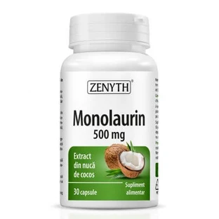 Monolaurine, 500 mg, 30 capsules, Zenyth