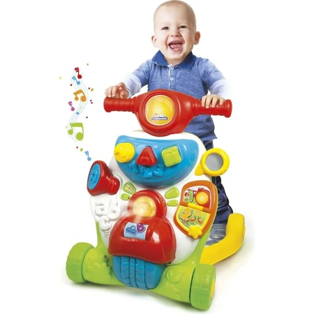 Clementoni Valentino „First Steps“ Multi-Aktivitäts-Roller, ab 9 Monaten