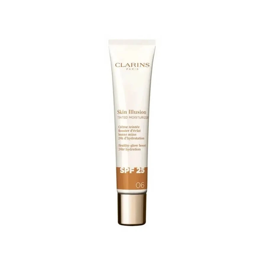 Crema hidratante con color Skin Illusion de Clarins - Crema hidratante con color SPF 25, n.º 06