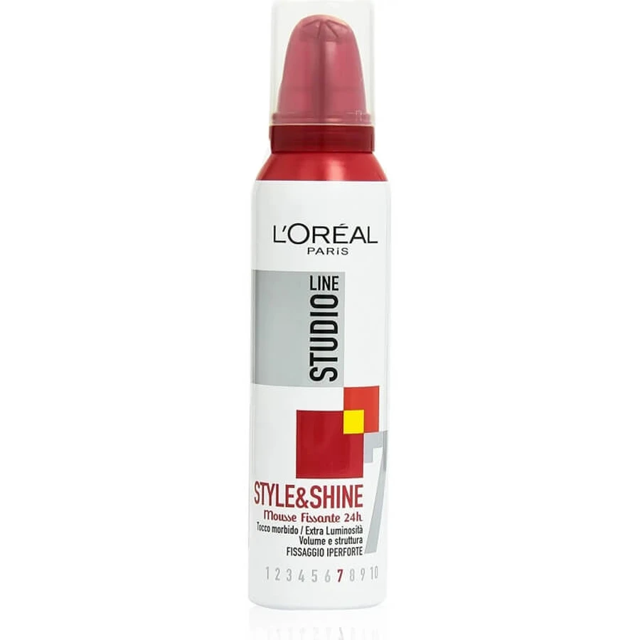 Studio Line Studio Line Style & Shine 24-Hour Extra-Strong Holding Mousse 150 ml
