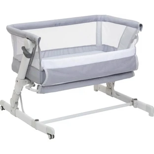 Chicco next2me popup - co-sleeping crib in grey mist