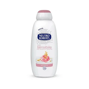 Neutro Roberts Avena y Peonía - Gel de ducha para piel sensible, 450 ml